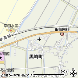 長崎県諫早市黒崎町119周辺の地図