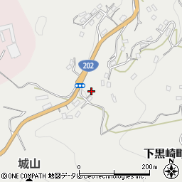 長崎県長崎市下黒崎町2611周辺の地図