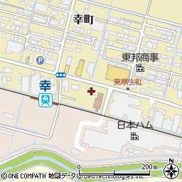 ローソン諫早幸町店周辺の地図