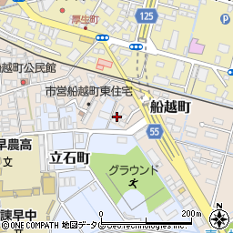 長崎県諫早市船越町608周辺の地図
