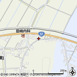 長崎県諫早市黒崎町1449-2周辺の地図