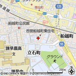 長崎県諫早市船越町586周辺の地図