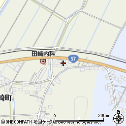 長崎県諫早市黒崎町1449-39周辺の地図