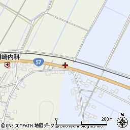 長崎県諫早市黒崎町1490-4周辺の地図