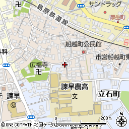 長崎県諫早市船越町1050周辺の地図