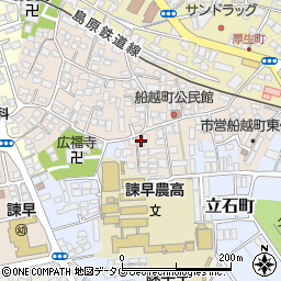 長崎県諫早市船越町1068周辺の地図