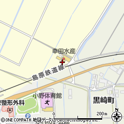 長崎県諫早市小野島町95周辺の地図