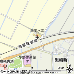幸田水産株式会社周辺の地図