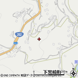 長崎県長崎市下黒崎町2662周辺の地図