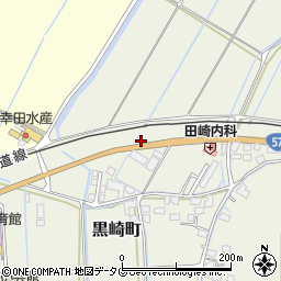 長崎県諫早市黒崎町116周辺の地図