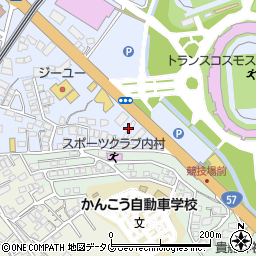 福岡スタンダード石油株式会社　セルフ諌早ＳＳ周辺の地図