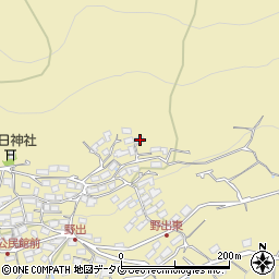熊本県熊本市西区河内町野出898周辺の地図