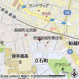 長崎県諫早市船越町577周辺の地図