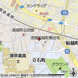 長崎県諫早市船越町578周辺の地図