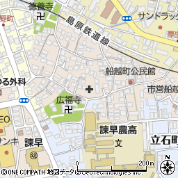 長崎県諫早市船越町1077周辺の地図