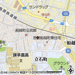 長崎県諫早市船越町574周辺の地図
