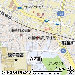 長崎県諫早市船越町579周辺の地図