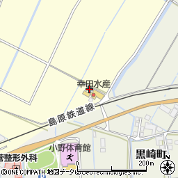 長崎県諫早市小野島町94周辺の地図