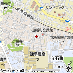 長崎県諫早市船越町540周辺の地図