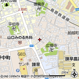 長崎県諫早市船越町1145周辺の地図