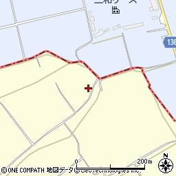 熊本県熊本市東区小山町2371-3周辺の地図
