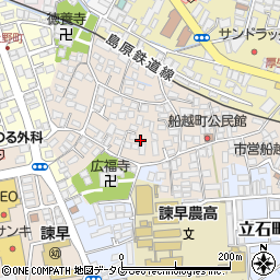 長崎県諫早市船越町1076周辺の地図