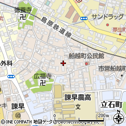 長崎県諫早市船越町1075周辺の地図