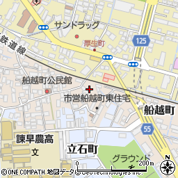 長崎県諫早市船越町581周辺の地図