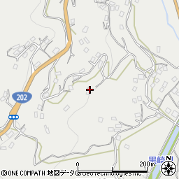 長崎県長崎市下黒崎町3447周辺の地図