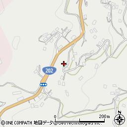 長崎県長崎市下黒崎町2602周辺の地図