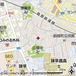 長崎県諫早市船越町1082周辺の地図