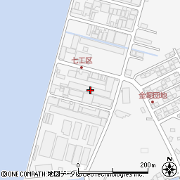 長建工業株式会社周辺の地図