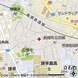 長崎県諫早市船越町1072周辺の地図