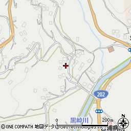 長崎県長崎市下黒崎町3318周辺の地図