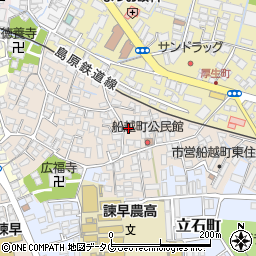 長崎県諫早市船越町538周辺の地図