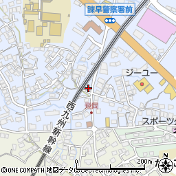 理容和田周辺の地図