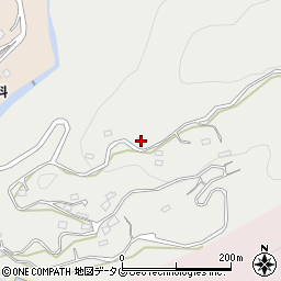 長崎県長崎市下黒崎町536周辺の地図