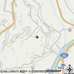 長崎県長崎市下黒崎町3396周辺の地図