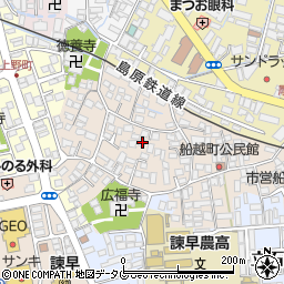 長崎県諫早市船越町1074周辺の地図