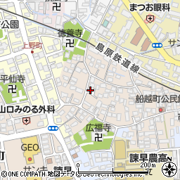長崎県諫早市船越町1085周辺の地図