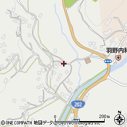 長崎県長崎市下黒崎町3242周辺の地図