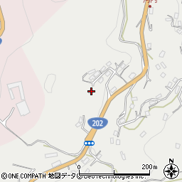 長崎県長崎市下黒崎町2553周辺の地図