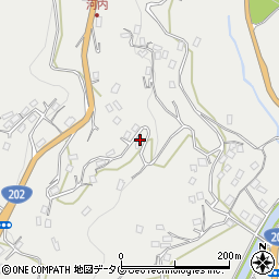 長崎県長崎市下黒崎町3437周辺の地図