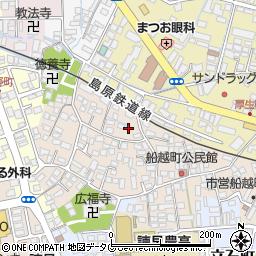 長崎県諫早市船越町1095周辺の地図
