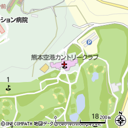 熊本空港カントリークラブ周辺の地図
