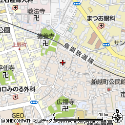 長崎県諫早市船越町1091周辺の地図