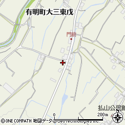 長崎県島原市有明町大三東戊2302周辺の地図