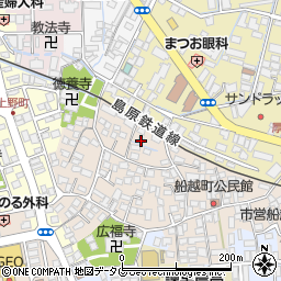 長崎県諫早市船越町1096周辺の地図
