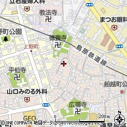 長崎県諫早市船越町1135周辺の地図