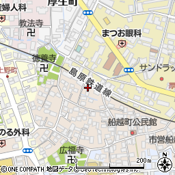 長崎県諫早市船越町1098周辺の地図